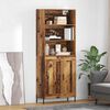 vidaXL Highboard Stare drewno 69,5 x 32,5 x 180 cm