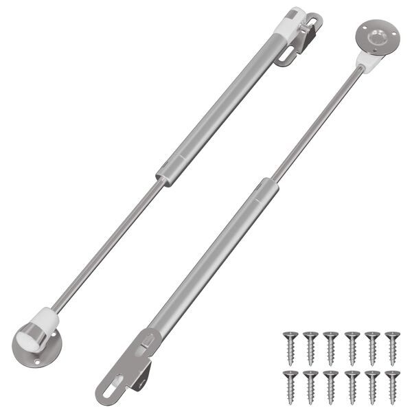 vidaXL Hydrauliczna sprężyna gazowa 2 pcs Srebrny 280 x 17 x 16 mm