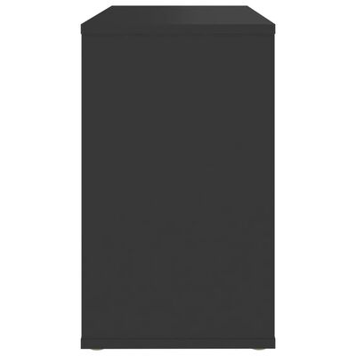 vidaXL Szafka boczna, szara, 60x30x50 cm, płyta wiórowa