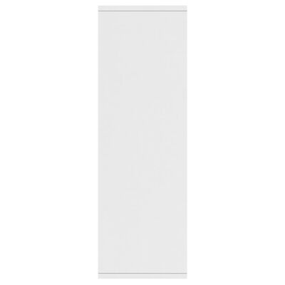 vidaXL Regał na książki/szafka, biały, 50x25x80 cm, płyta wiórowa