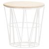 vidaXL Stoliki kawowe, 4 szt., białe