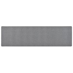 vidaXL Dywanik, ciemnoszary, 80x300 cm