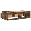 vidaXL Ramka ł&oacute;żka Dąb wędzony 90 x 200 cm Materiał drewnopochodny
