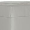 vidaXL Podn&oacute;żek, jasnoszary, 70x55x41 cm, tapicerowany mikrofibrą