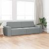 vidaXL Sofa Bed Jasnoszary 245 x 78 x 77 cm Aksamit