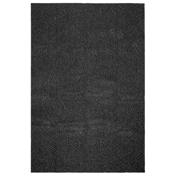 vidaXL Dywan "ZIZUR" Antracyt Wygląd juty Do wewnątrz i na zewnątrz