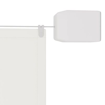vidaXL Markiza pionowa, biała, 60x270 cm, tkanina Oxford