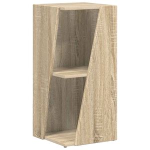 vidaXL P&oacute;łka boczna 33 x 32 x 70,5 cm Drewno inżynieryjne Dąb Sonoma
