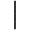 vidaXL Agrowł&oacute;knina antychwastowa, czarna, 1,5x25 m, PP