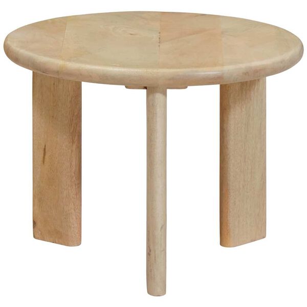 vidaXL Nesting Stoły Kawowe 2 pcs Czarny Drewno z mango