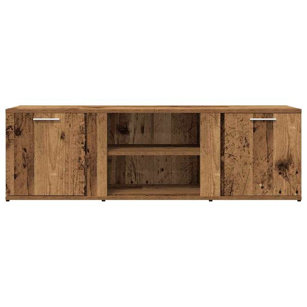 vidaXL Szafka pod TV, stare drewno, 120x34x37 cm