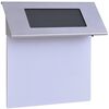 vidaXL Solarna lampa LED z numerem domu, stal nierdzewna