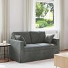 vidaXL Sofa Ciemnoszary