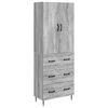 vidaXL Zestaw szafek 2 szt. 66 x 34,5 x 90 cm Drewno inżynieryjne