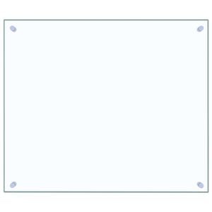 vidaXL Panel ochronny do kuchni, przezroczysty, 70x60 cm, szkło