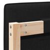 vidaXL Tapicerowane wezgłowie Z zagł&oacute;wkiem Brązowy i czarny 120 cm