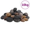 vidaXL Polerowane kamyki, 10 kg, r&oacute;żnokolorowe, 5-8 cm