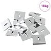 vidaXL Uchwyt do lustra 340 Nikiel 35 x 30 x 8,3 mm Stal