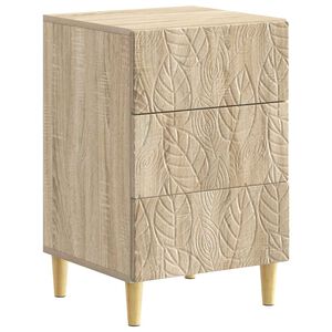 vidaXL Stolik nocny dąb Sonoma 43 x 39,5 x 66,5 cm Drewno inżynieryjne