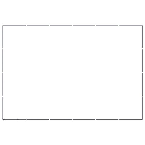 vidaXL Kojec zewnętrzny dla ps&oacute;w, stalowy, 22,12 m&sup2;