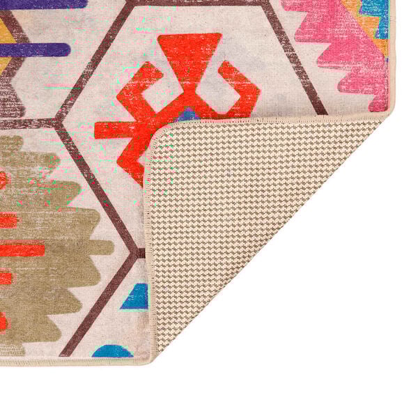 vidaXL Dywan z możliwością prania, kolorowy, 80x150 cm