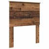vidaXL Zagł&oacute;wek Stare drewno 80 cm Materiał drewnopochodny