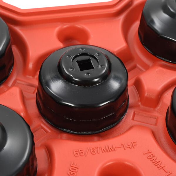 vidaXL 11-częściowy zestaw narzędzi do filtra oleju