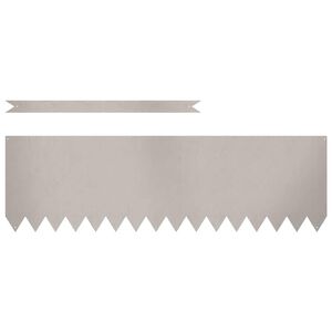 vidaXL Krawężnik do trawnika 20 szt. 100 x 0,05 x 30 cm Rdzawy