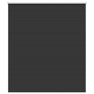 vidaXL Roleta zaciemniająca czarny 125x150cm Szerokość tkaniny 121,6cm