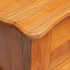 vidaXL Stolik boczny Naturalny 60,5 x 30 x 61 cm Lite drewno mahoniowe