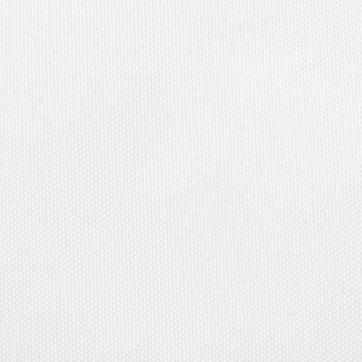 vidaXL Trójkątny żagiel ogrodowy, tkanina Oxford, 3x3x3 m, biały