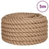 vidaXL Lina Jutowa 1 mm naturalny 100% juta Tossa
