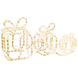 vidaXL Dekoracja świąteczna, prezenty, 180 LED, do domu i ogrodu