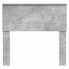 vidaXL Zagłówek Betonowy szary 75 cm Materiał drewnopochodny