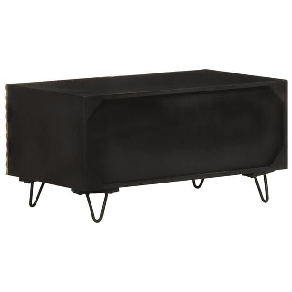 vidaXL Stolik kawowy, 90 x 50 x 45 cm, lite drewno mango