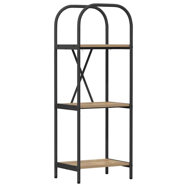 vidaXL P&oacute;łka na książki Dąb rzemieślniczy 40 x 30 x 109 cm