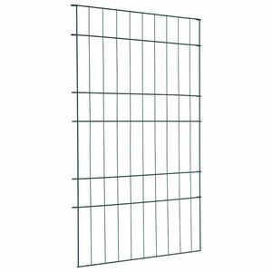vidaXL Zestaw Ogrodzenia Stawu 8 szt. 50 x 80 cm Stal Zielony