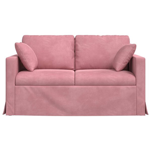 vidaXL Sofa R&oacute;żowy