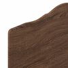 vidaXL Zagł&oacute;wek Brązowy dąb 80 cm Materiał drewnopochodny