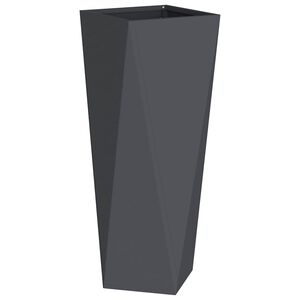 vidaXL Donica Antracyt 30 x 30 x 75 cm Stal