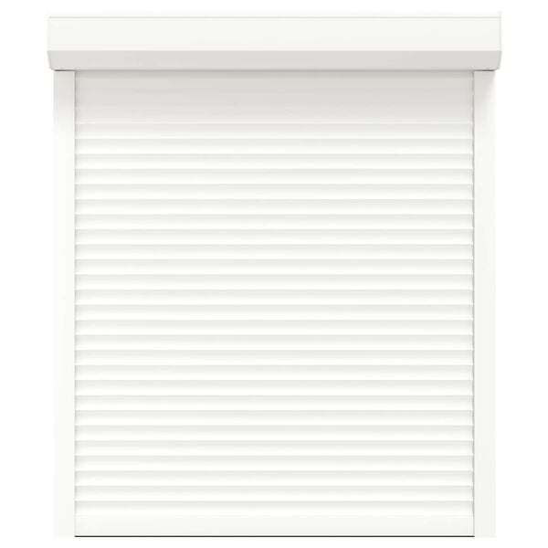 vidaXL Roleta Biały 110 x 130 cm Aluminium i poliuretan