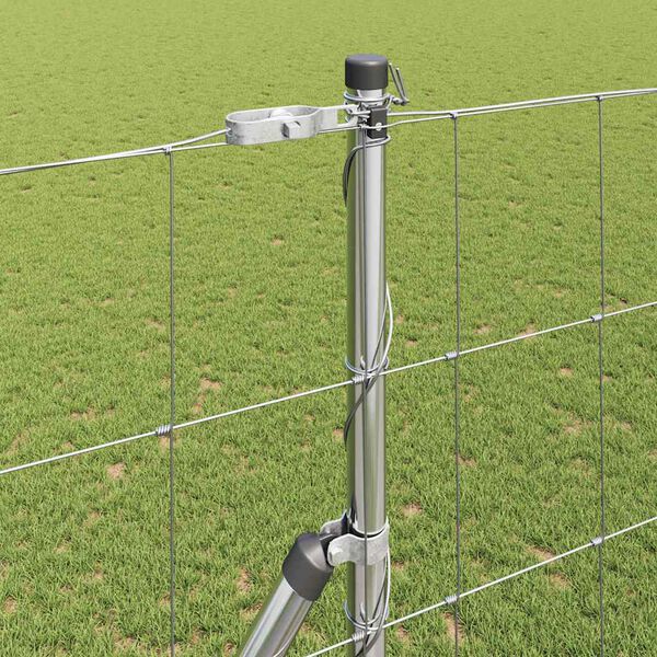 vidaXL Słupek ogrodzeniowy. Galwanizowany 25 x 1,5 m Stal