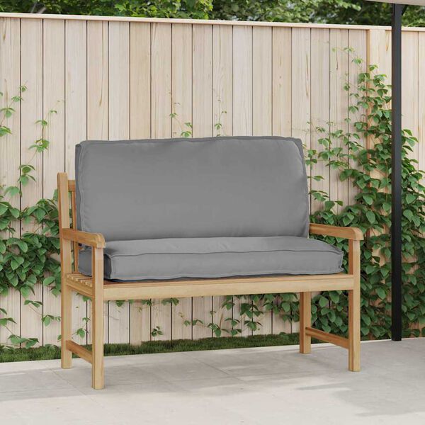 vidaXL Poduszka Szary 120 x 50 x 12 cm Materiał Oxford