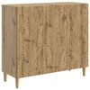 vidaXL Bufet Dąb artisan 89 x 34,5 x 80 cm Drewno inżynieryjne