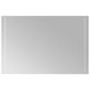 vidaXL Lustro łazienkowe z LED, 60x90 cm