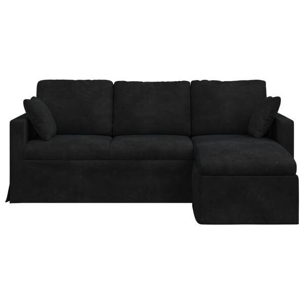 vidaXL Sofa Czarny
