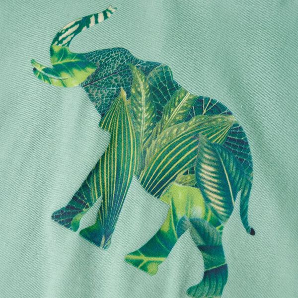 Koszulka dziecięca, jasne khaki, 128