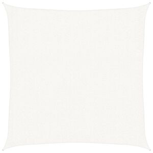 vidaXL Żagiel przeciwsłoneczny, 160 g/m&sup2;, biały, 3x3 m, HDPE