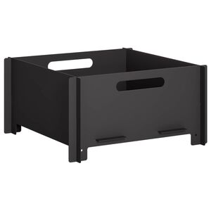 vidaXL Kominek Czarny 40 x 40 x 20 cm Stal