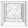 vidaXL Klatka dla psa Srebrny 800 x 200 x 200 cm Stal Galwanizowana